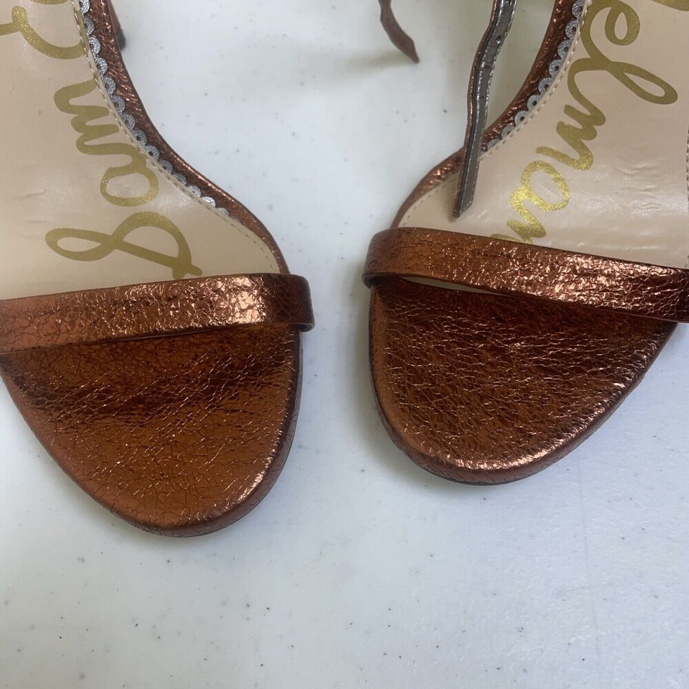 Sam Edelman Metallic Brown Heels - Picture 3 of 14